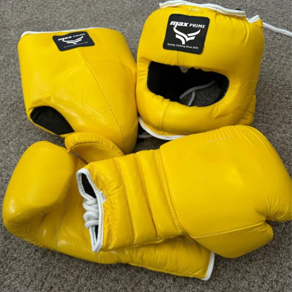"KNOCKOUT YELLOW" Elite Boxing Sparring Set
